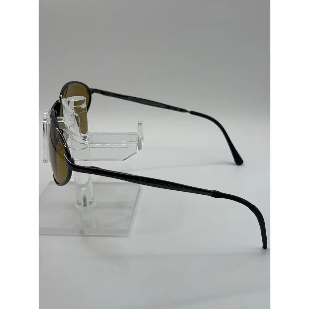 Eagle Eyes Extreme #10013 Polarized TriLenium Amber Sunglasses Gunmetal Vintage